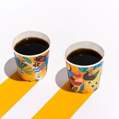 Без запаха одноразовые бумажные чашки 8oz 2,5oz 3oz 4oz 6oz 7oz 10oz 12oz 16oz 20oz 24oz 32oz